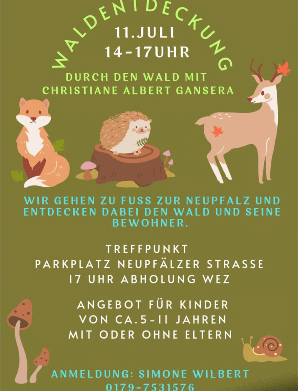 Waldentdeckung am 11. Juli 2025